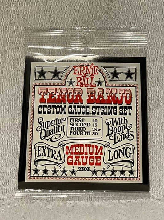 Custom Banjo Strings - Ernie Ball (Tenor Banjo)