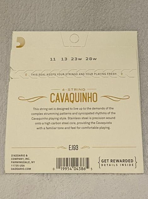 Cavaquinho - D'Addario (4 Strings)