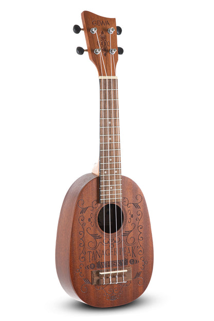 Ukulélé Soprano - GEWA Pineapple Ukulele Manoa K-PA-WHISKY