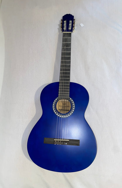 Guitare Classique Pure  – Coloris Bleu ou Rouge, Taille 4/4