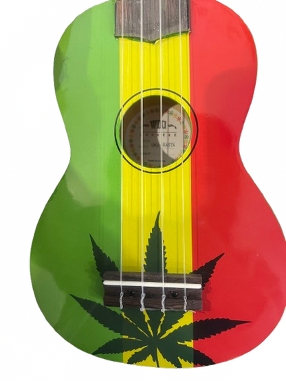 Ukulélé Soprano WIKI – Édition Rasta Bob Marley