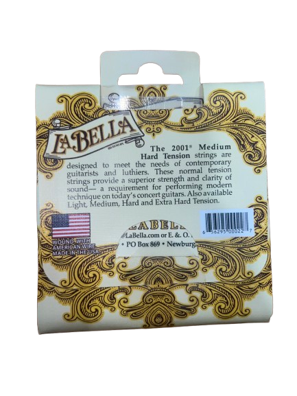 Cordes de Guitare Classique en Nylon - LaBella Medium Hard Tension