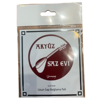 Jeu de 7 Cordes pour Saz à Manche Long – Akyüz 0.20 mm