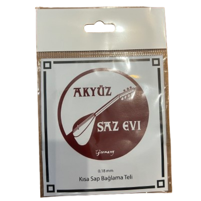 Jeu de 7 Cordes pour Saz à Manche Court – Akyüz 0.18 mm