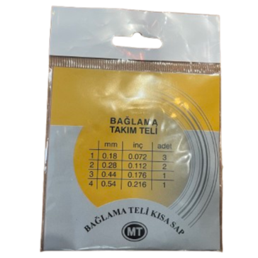 Jeu de Cordes pour Baglama ou Saz à Manche Court – 0.18 mm (Extra-Légères)