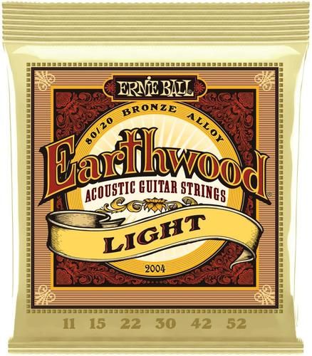 Cordes de guitares acoustique - Ernie Ball (Light)